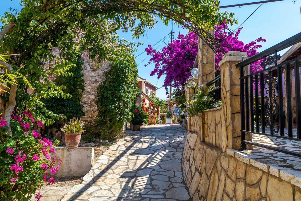 Afionas Korfu legszebb faluja