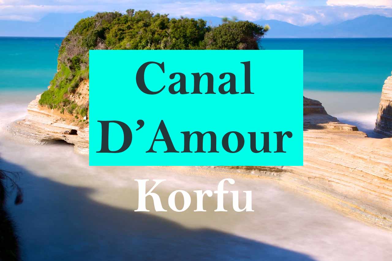 Canak D'Amour Korfu Sidari a Szerelmesek Csatornája