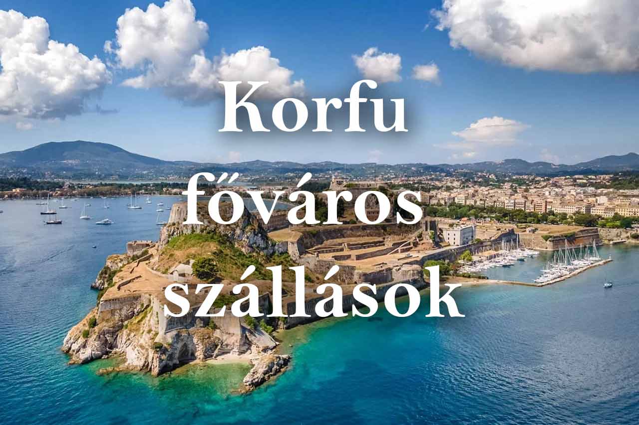 Korfu főváros szállás apartman