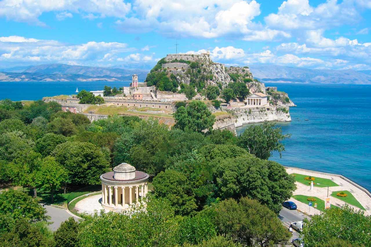 Korfu főváros városnézés látnivalók