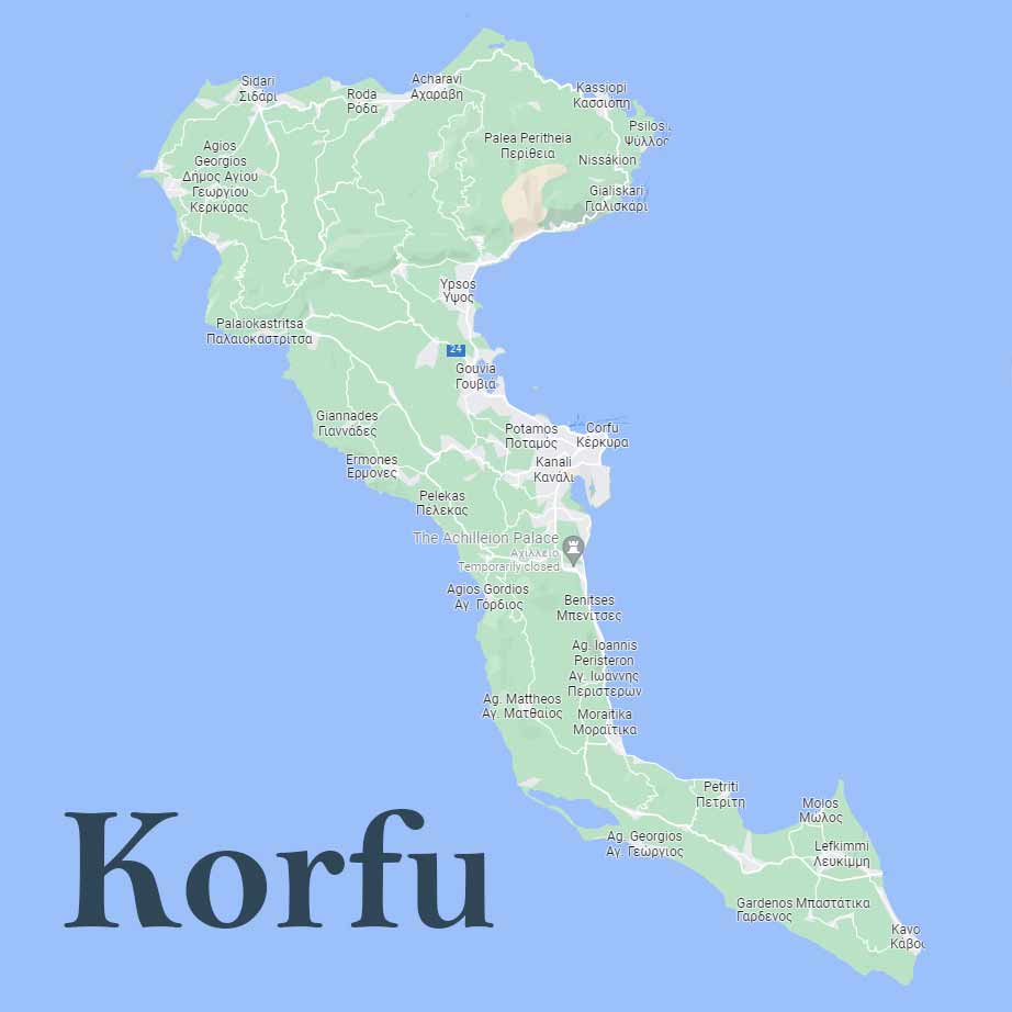 Korfu guide