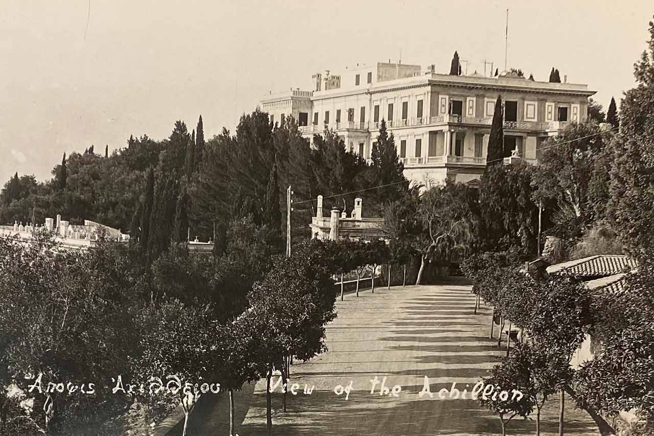 A Sissi kastély története Korfu Görögország
