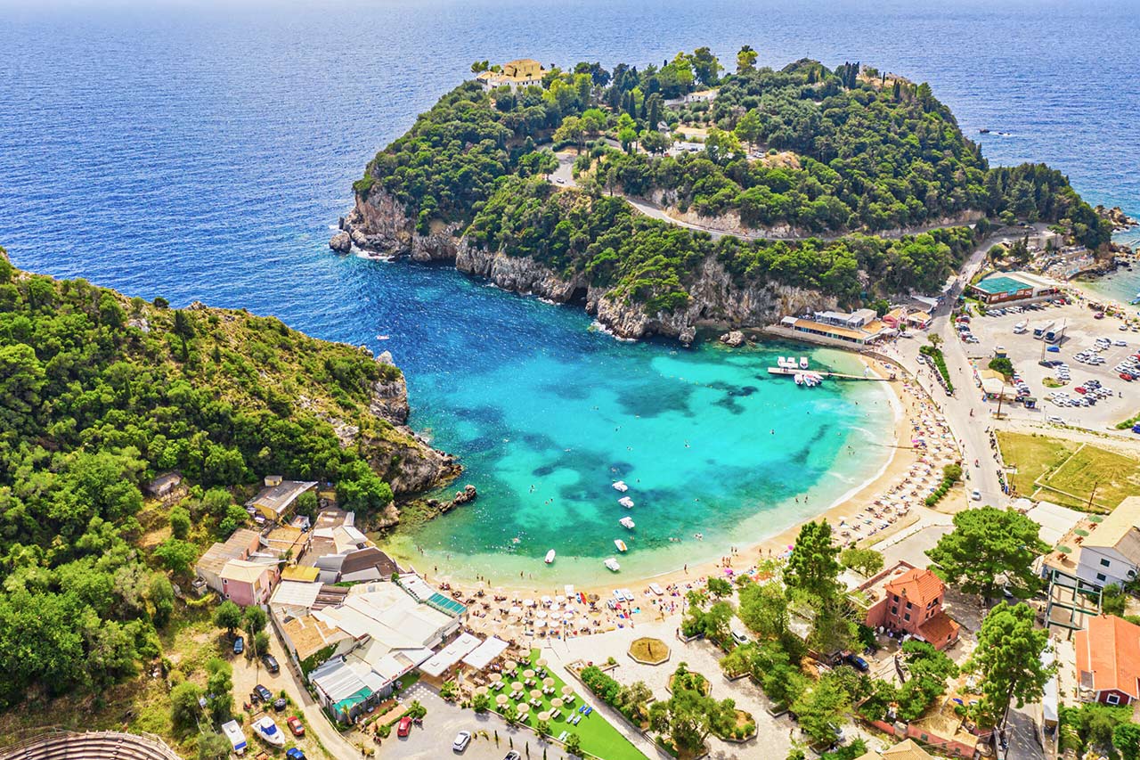 Görögország Korfu strandjai