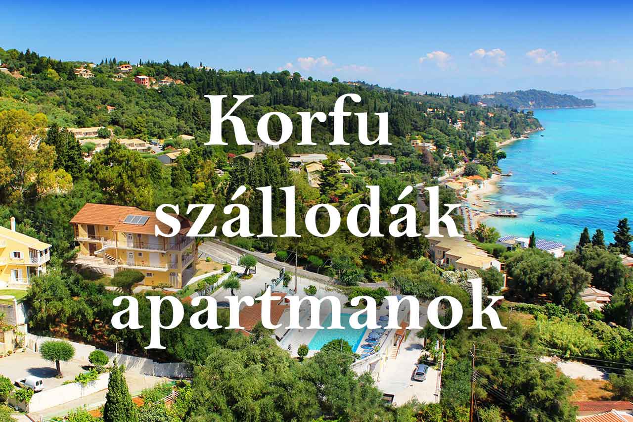 Korfu szállodák és apartmanok