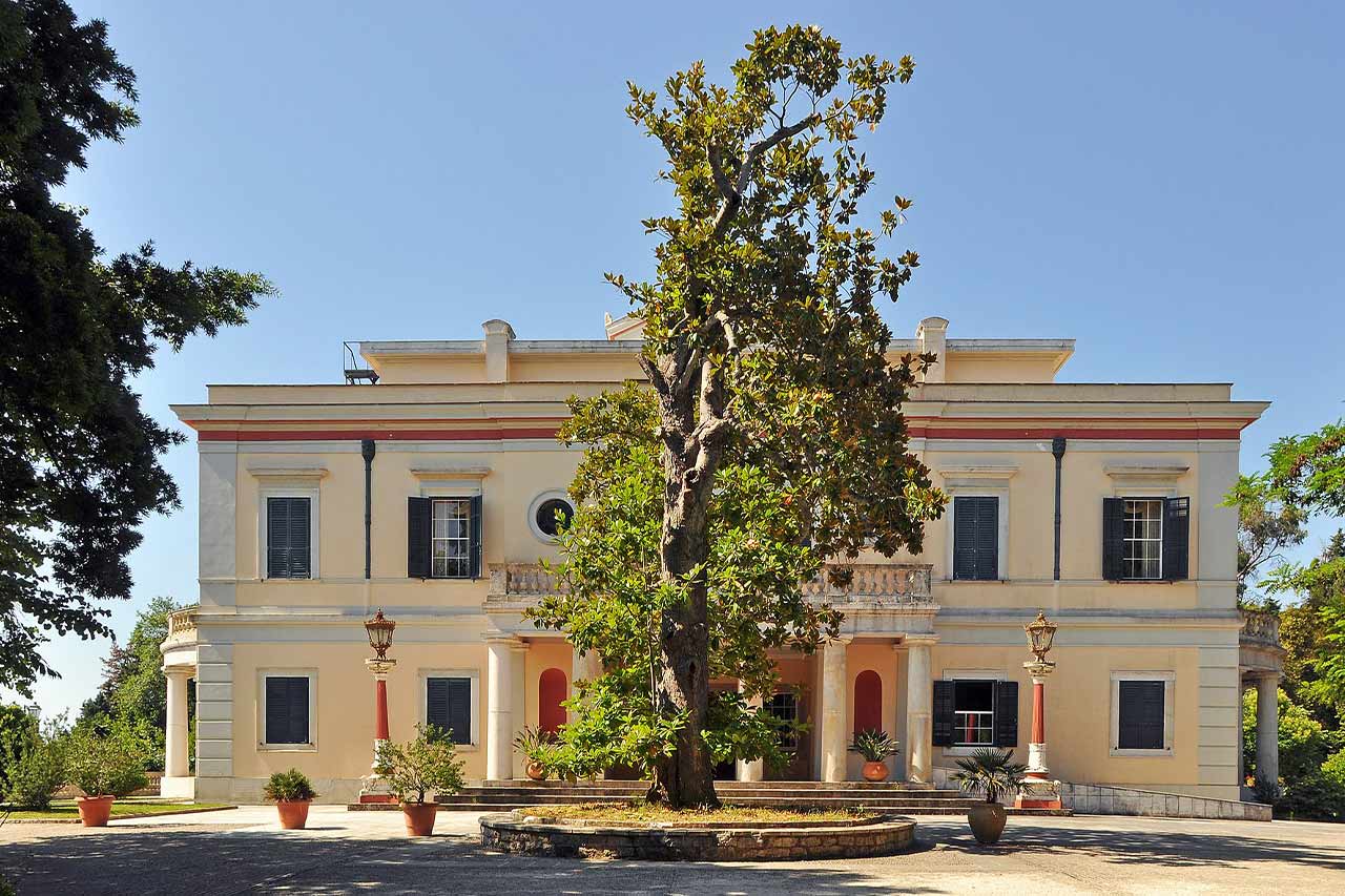 Mon Repos Múzeum Korfu